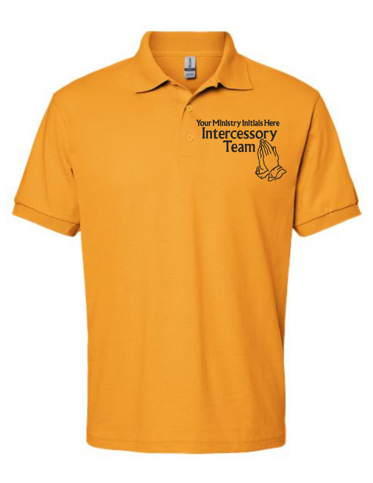 Embroidery Polo Shirt - Intercessory Team - With Ministry Initials Here