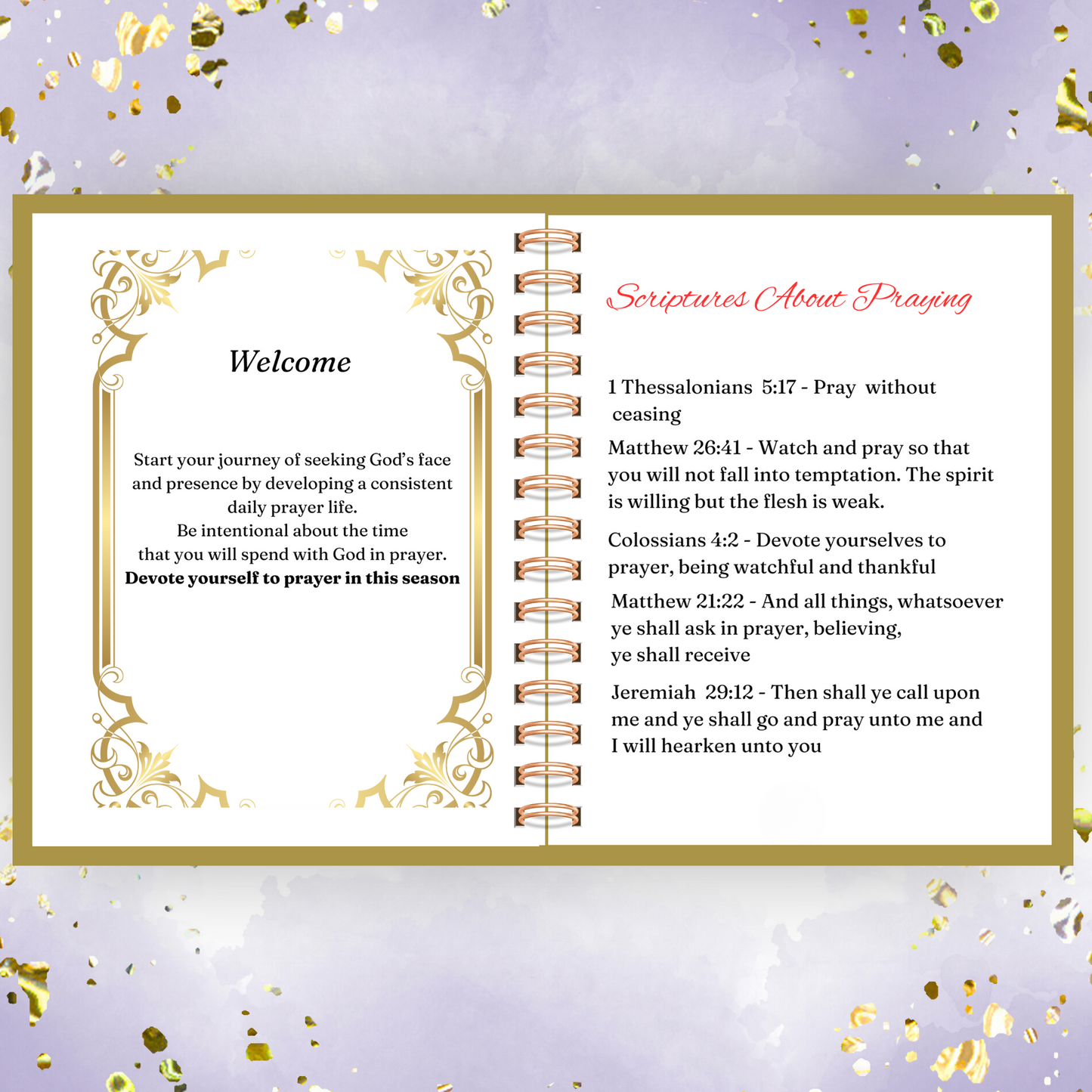 Prayer Journal With A Difference