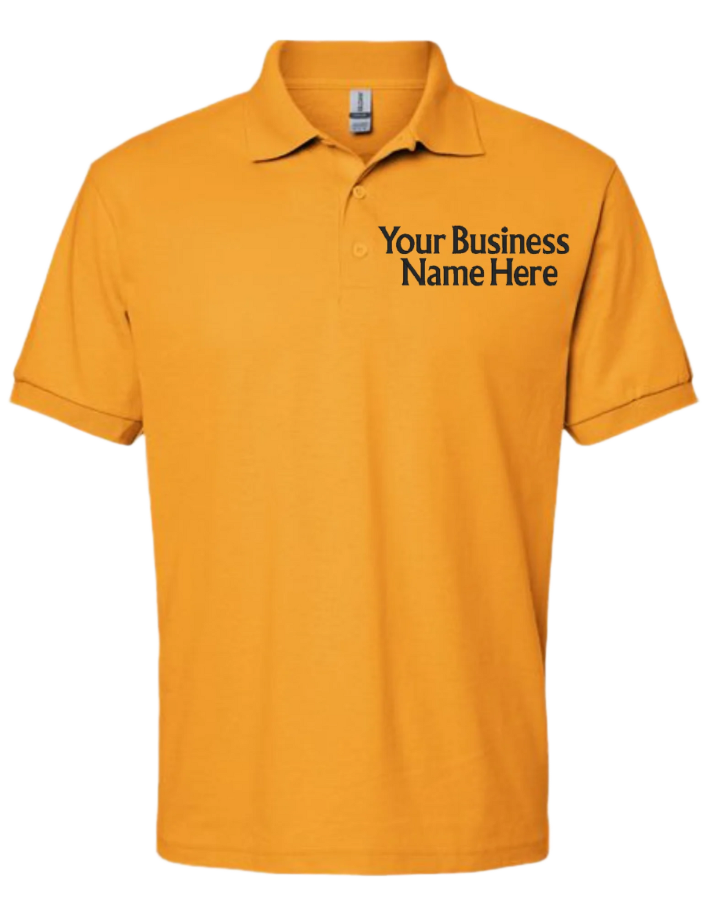 Embroidery Polo Shirt -Your  Business  Name  Here
